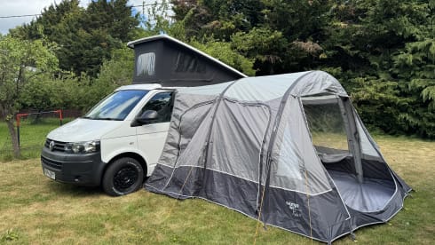 4 berth Volkswagen campervan from 2014