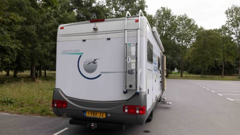 Steenbokje – Ruime 6 persoons Hymer uit 2000