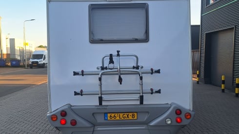 Huisje op wielen – 4p Fiat alcove from 2009