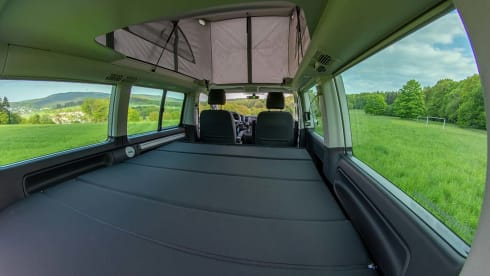 The Beach  – Versione VW t6 California Beach automatica, ultima esperienza di campeggio