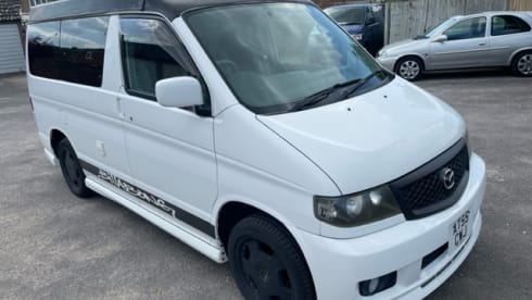 Baz – 4 berth Mazda Customised Campervan