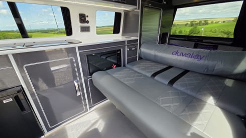 Roaming Retreat – VW T6.1 Campervan LWB with Solar and Lithium, Ayrshire 