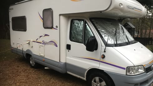 Family motorhome.  – Swift Overcab from 2005