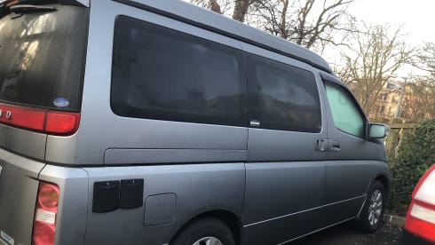 Ellie  – 4 berth Nissan campervan from 2006