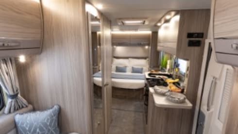 Ted – Elddis Autoquest 150. 2023 Luxury 4 berth motorhome. Known as ''Ted''.
