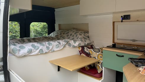 Zelfbouw Fiat Ducato – Chris and Maria's bus