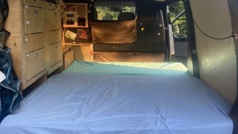 Cozy little self-sufficient camper