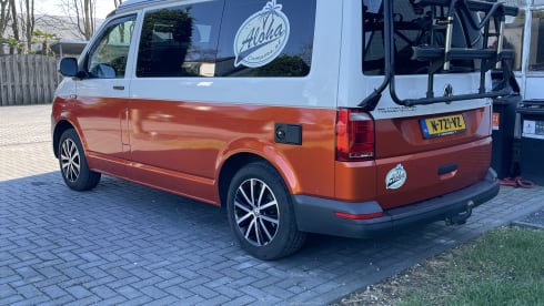 Aloha beach camper Orange – VW T6 Automatic
