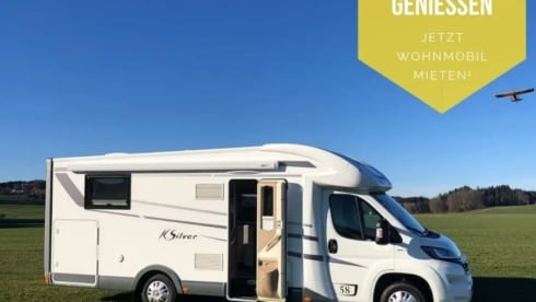 Zeitreise Wohnmobilvermietung No. 1 – Mobilvetta k silver 58, with ALL IN equipment on board