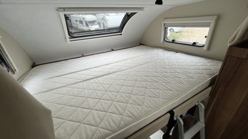 Rolley – 6-Bett-Rollerteam-Wohnmobil in Familiengröße mit 6 Sicherheitsgurten!