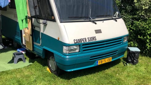 Camper Sjors – Retro 4p Fiat family camper from 1992