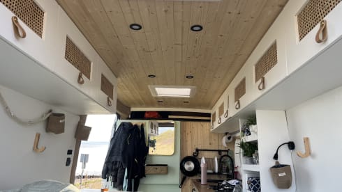 Lola – Scandi-Style 3-Berth Campervan – Solar, Kitchen & Comfort