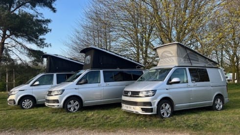 Silver Surfer – VW T6 camper ~ 4 Berth ~ insurance included 