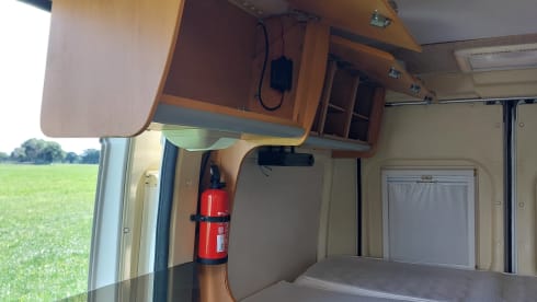 Witte Harrie – Very neat and complete 2-person Fiat camper van from 2007