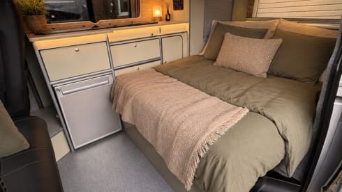 Hamish (INSURANCE INCLUDED IN PRICE!)  – Hamish the 4berth VW camper! INSURANCE INCLUDED IN PRICE!