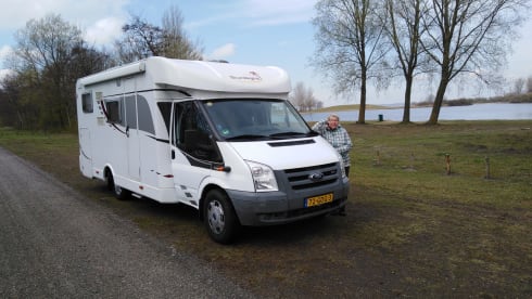 Starting a car ... Your holiday has now started in a beautiful Sunlight T65