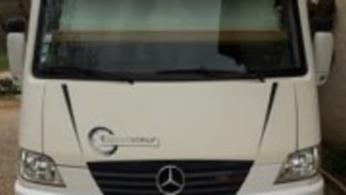 CAMPING CAR MERCEDES PILOT INTEGRAL BVA 4 PLACES