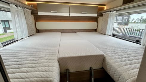 Romantic Luxury Camper – 2p LMC semi-integrated from 2020