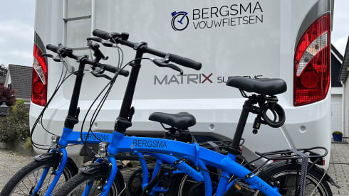 Fully and very luxuriously equipped 2 persons (max 3) Adria Matrix Suprème