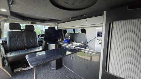 4 berth Volkswagen campervan from 2018