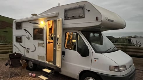 6 berth Fiat Moterhome insurance included