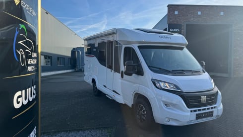 Compacte Hobby Optima V65 GE    2 persoons camper  BJ 2026