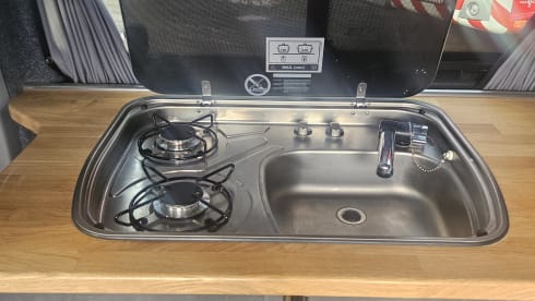 6 seater 4 berth Volkswagen campervan from 2019