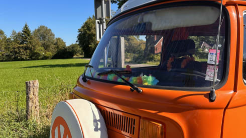 James – Classic Volkswagen T2b camper from 1975