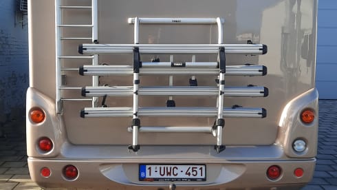 GIPA CAMPER – LUXE MOBILHOME INTEGRAAL BURSTNER met WIFI binnen EUROPA