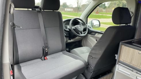 2/4 berth VW T6 Campervan With Heating