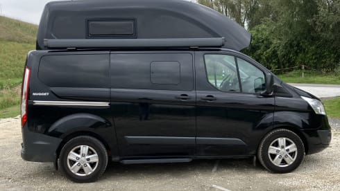5p Ford Nugget Custom, high top – automatic, air conditioning – compact comfort