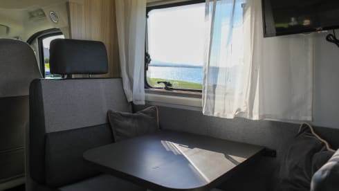 Saltire sunsets Motorhome hire  – 6 berth Fiat alcove from 2021