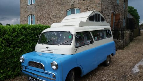 Rare Classic 1961 Bedford Calthorpe Camper Van