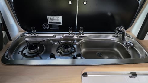 'Cow' Parsley – VW-Campingbus mit 4 Schlafplätzen