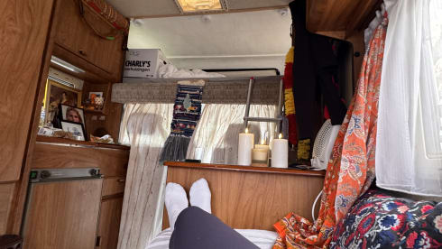 3p Hymer alcove uit 1991