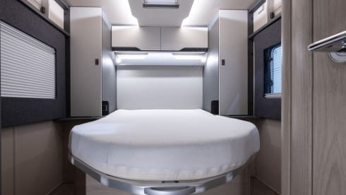 Betty Jane – Autotrail-Wohnwagen mit 4 Schlafplätzen, teilintegriert ab 2025