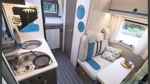 'Rimmy' – New Model,Rimor Kiling 4 - 4 Berth - Highfields Motorhome Hire