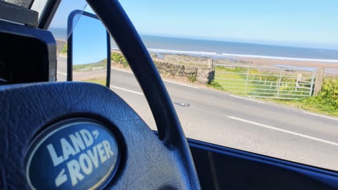 Silver Belle – Land Rover Camper for couples and family's. 4x4 for Wild camping adventure