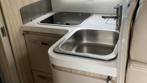 Rent our luxury camper for lots of travel fun.