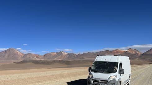 Accogliente camper autosufficiente