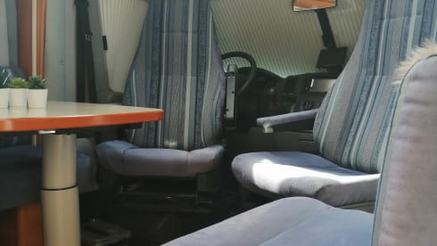 Ons gezellige huisje op wielen  – 3p Hymer semi-integrated from 2008