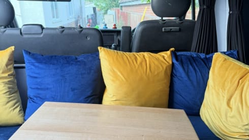 Roxy – 3 berth Renault master high top long wheelbase camper van from 2007
