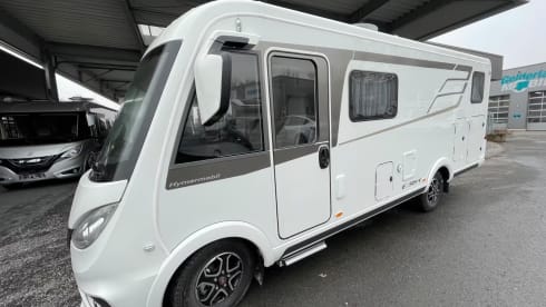 Nieuwe hymer exsis-I 580! 