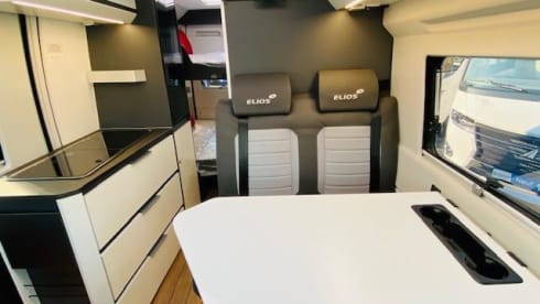 New, spacious 4-person CamperVan