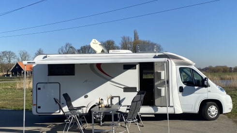 Burstner 2p – Burstner camper, fully equipped and complete inventory!!
