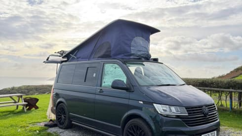Seymour  – Luxury 2021 VW high spec campervan with flexible collection/drop-off