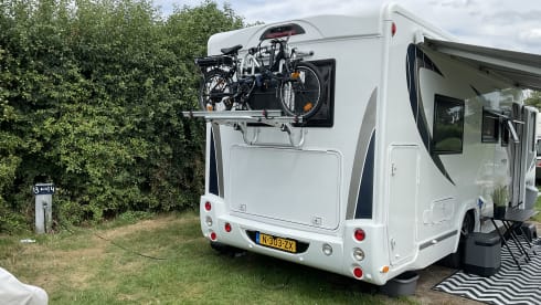 4 person very spacious Chausson camper 2019