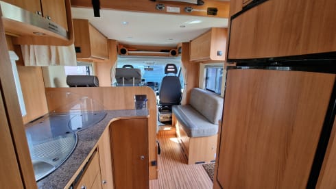 Carin – 2p Dethleffs semi-integrated from 2010