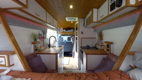Oakie – Beautiful One Of A Kind 3 berth Campervan - ALL INSURANCE ALREADY INCLUDED
