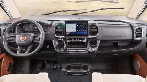 RIMOR DYNAMIC 35 FANTASTIC COMFORTABLE AND SAFE OVERCAB CAMPER